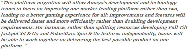 Amaya Gaming Press Release